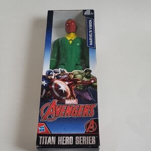Marvel Vision Figure in Green and Red